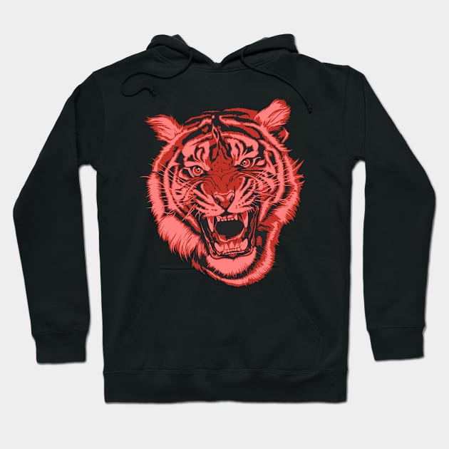 tiger head Hoodie by art object